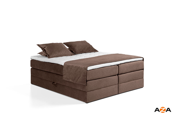 Boxspring postel bez čela 200x200 Samara 2 - výběr barev