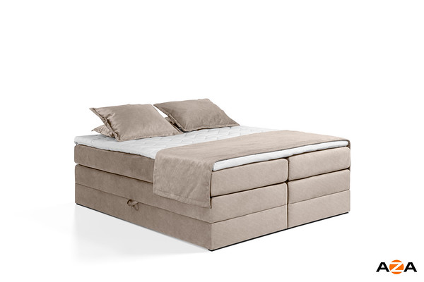 Boxspring postel bez čela 190x200 Samara 2 - výběr barev