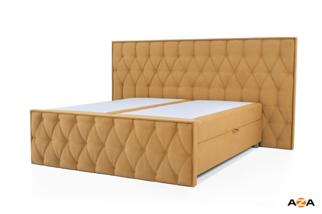 Postel boxspring Dublin 150x220 s úložným prostorem - výběr barev