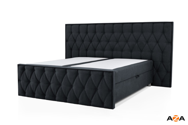 Postel boxspring Dublin 260x220 s úložným prostorem - výběr barev