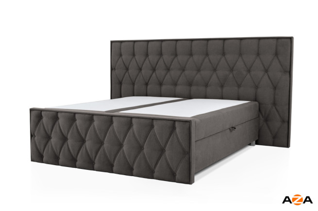 Postel boxspring Dublin 240x220 s úložným prostorem - výběr barev