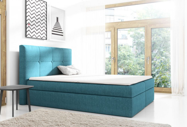 Boxspring postel Livia 180x200 cm - výběr barev