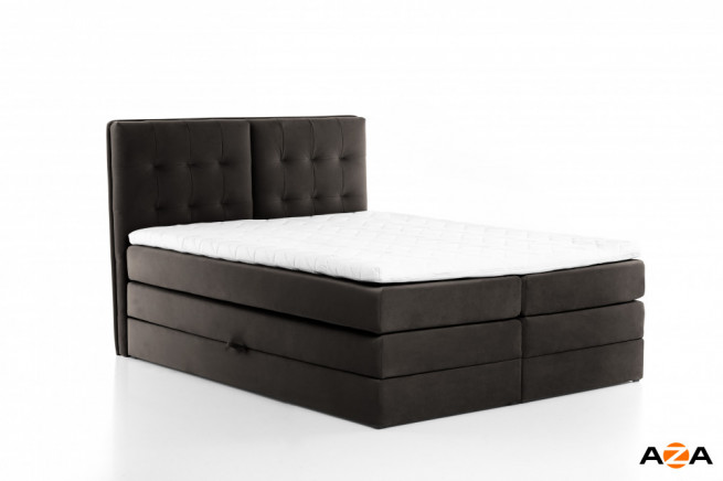 Postel boxspring Stela 260x220 s úložným prostorem - výběr barev