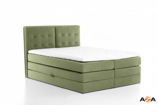 Postel boxspring Stela 210x220 s úložným prostorem - výběr barev