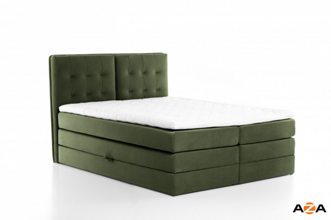 Postel boxspring Stela 220x200 s úložným prostorem - výběr barev