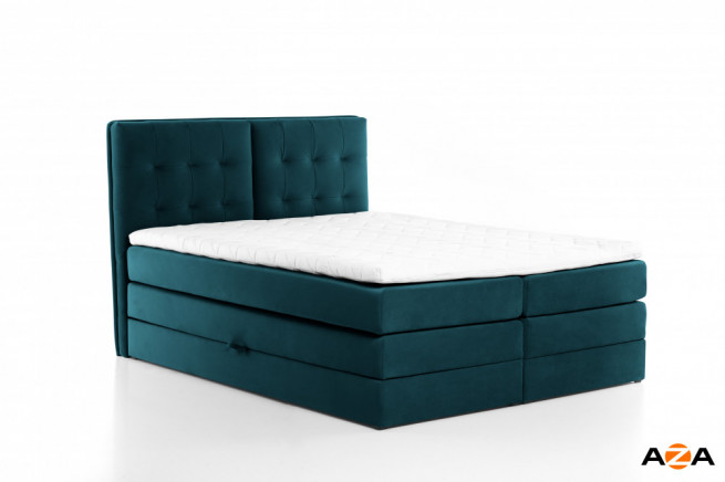 Postel boxspring Stela 240x220 s úložným prostorem - výběr barev