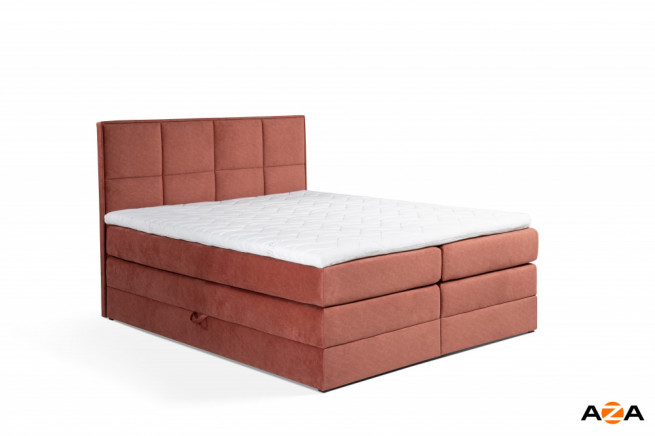 Postel boxspring Samara 150x200 s úložným prostorem - výběr barev