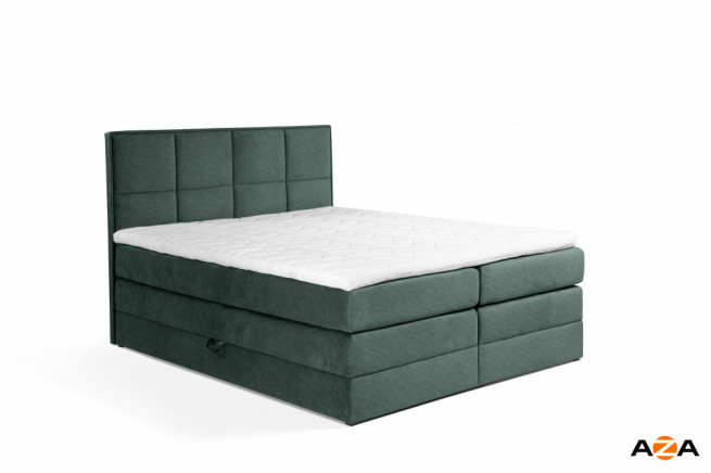 Postel boxspring Samara 230x200 s úložným prostorem - výběr barev