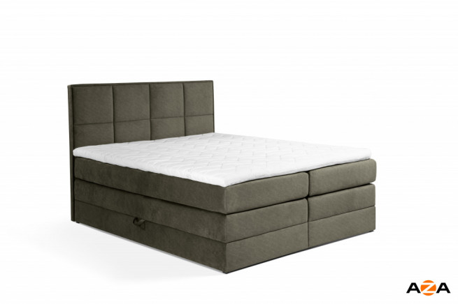 Postel boxspring Samara 200x220 s úložným prostorem - výběr barev