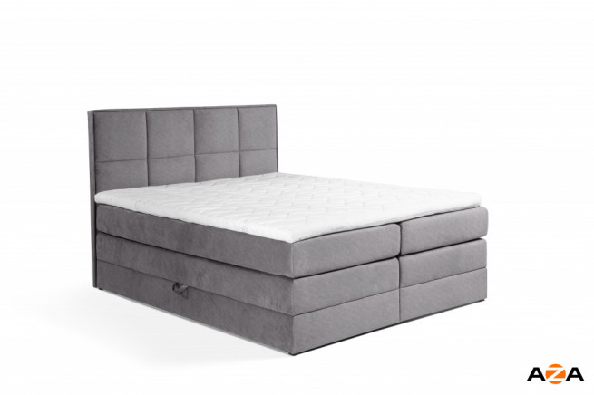 Postel boxspring Samara 260x200 s úložným prostorem - výběr barev