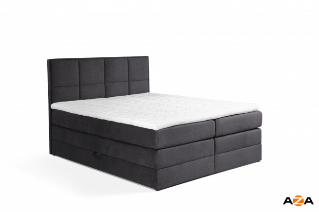 Postel boxspring Samara 180x200 s úložným prostorem - výběr barev