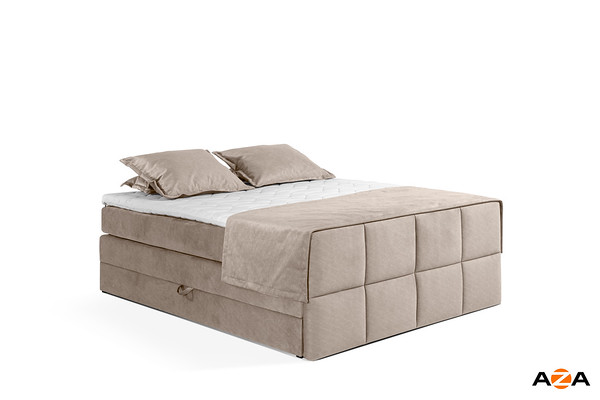 Boxspring postel bez čela 190x200 Samara - výběr barev