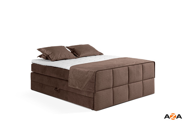 Boxspring postel bez čela 170x200 Samara - výběr barev