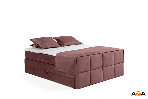 Boxspring postel bez čela 180x220 Samara - výběr barev