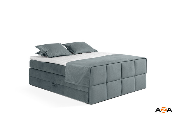 Boxspring postel bez čela 170x220 Samara - výběr barev