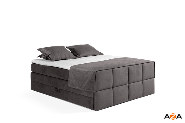 Boxspring postel bez čela 160x220 Samara - výběr barev