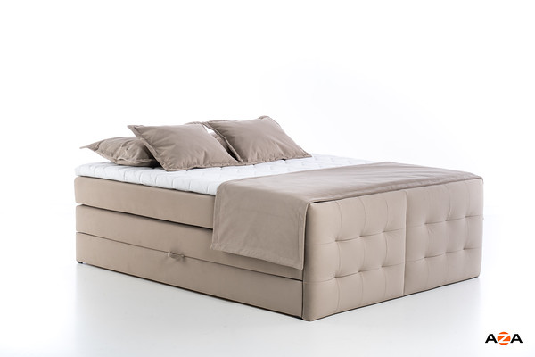 Boxspring postel bez čela 150x220 Stela - výběr barev